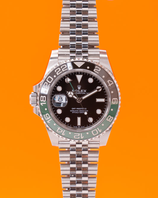 Rolex GMT Master II 40mm 126720VTNR-0002 Green Lefty on Jubilee 2022