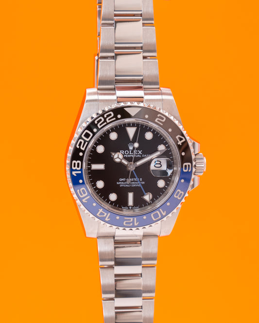 Rolex GMT Master II 40mm 126710BLNR Batman on Oyster 2024
