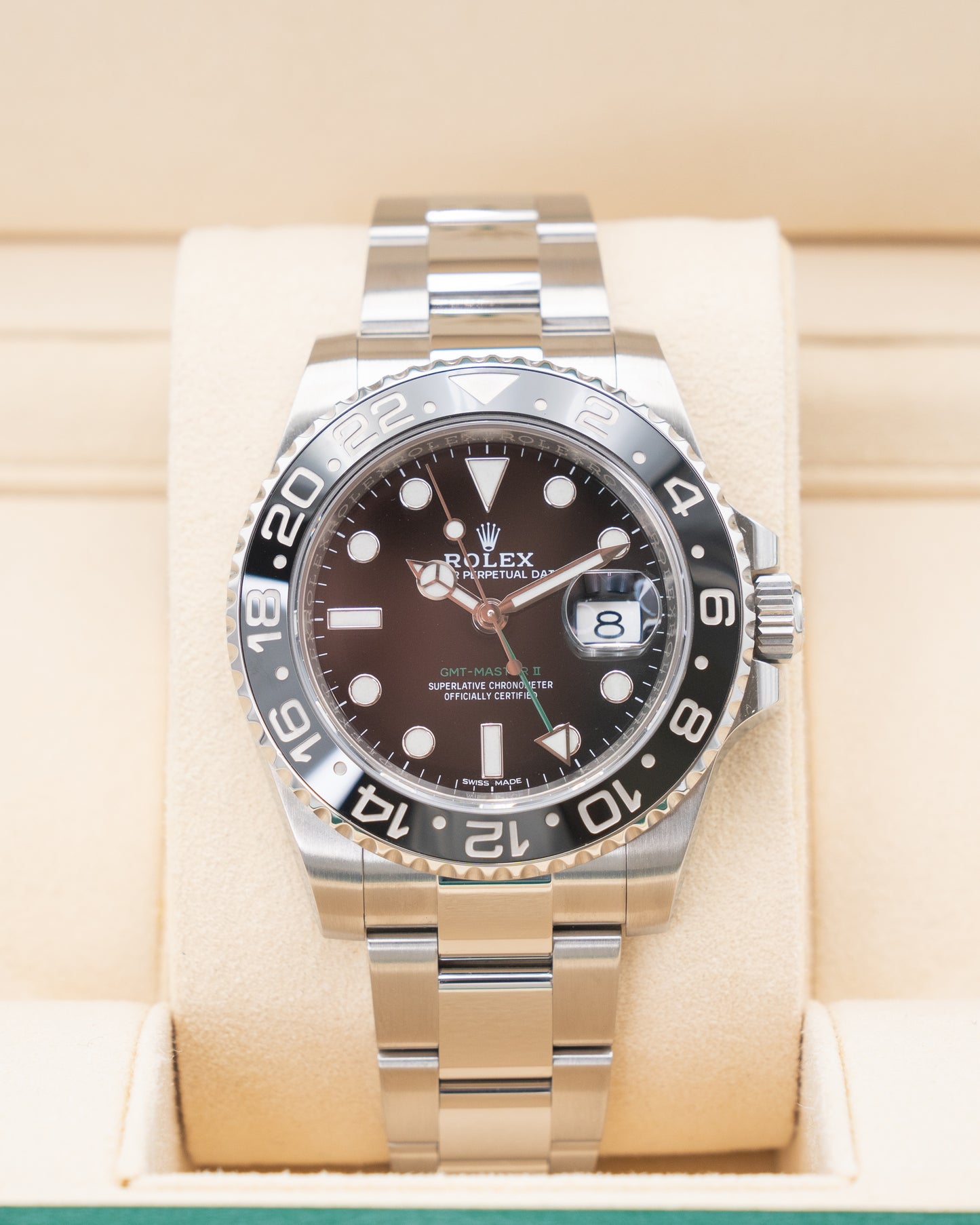 Rolex GMT Master II 116710LN Black 40mm 2018
