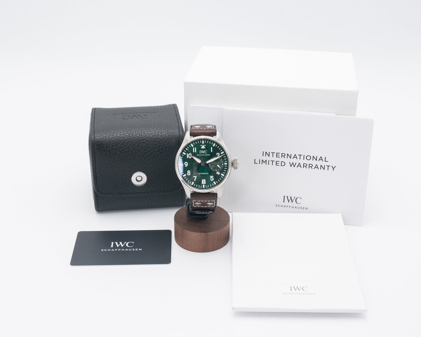 IWC Big Pilot's 46.2mm IW501015 Green 8-Day Reserve 2021