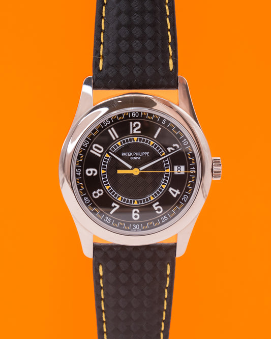 Patek Philippe Calatrava 40mm 6007G-001 Yellow Dial