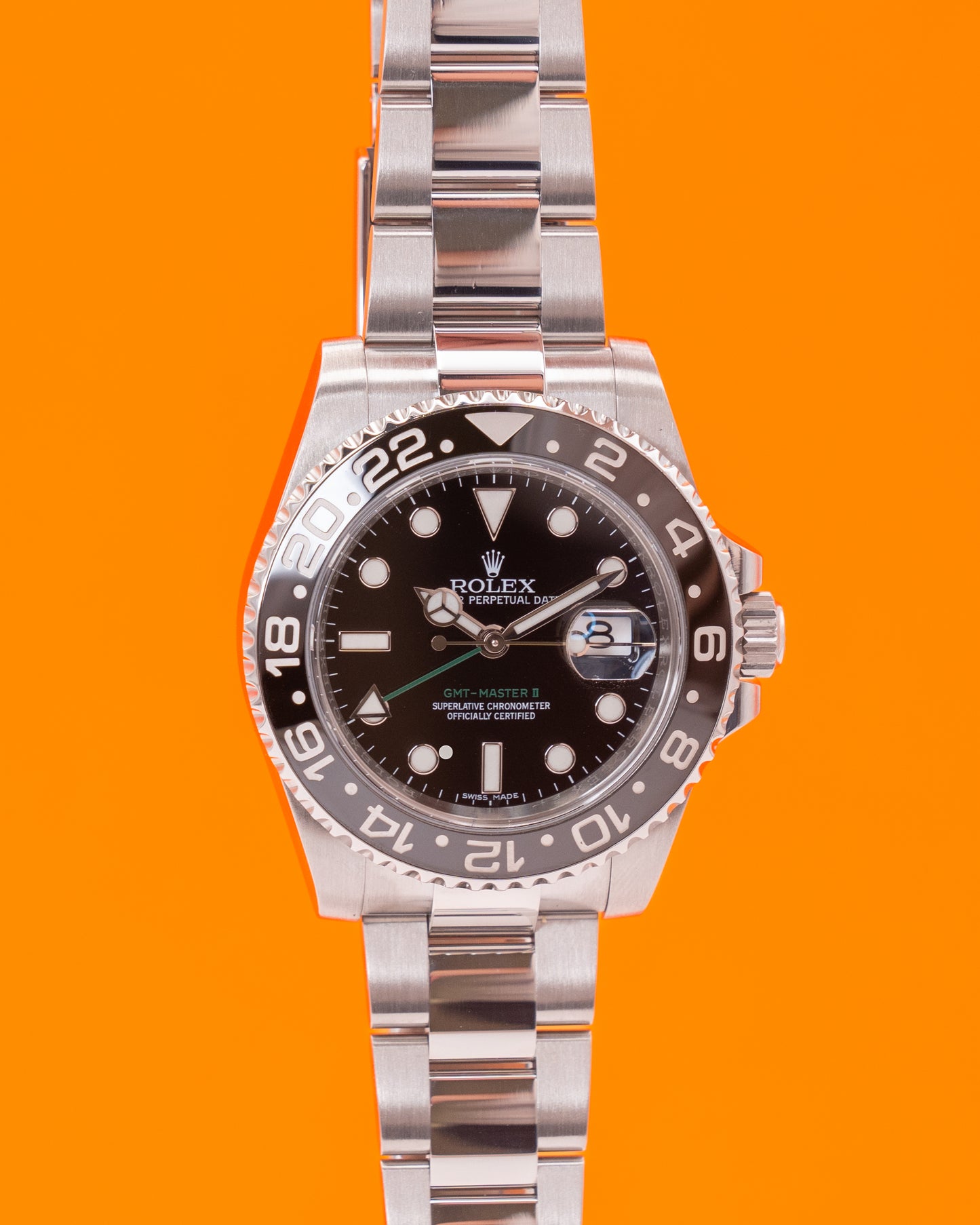 Rolex GMT Master II 11 Black 40mm 2016