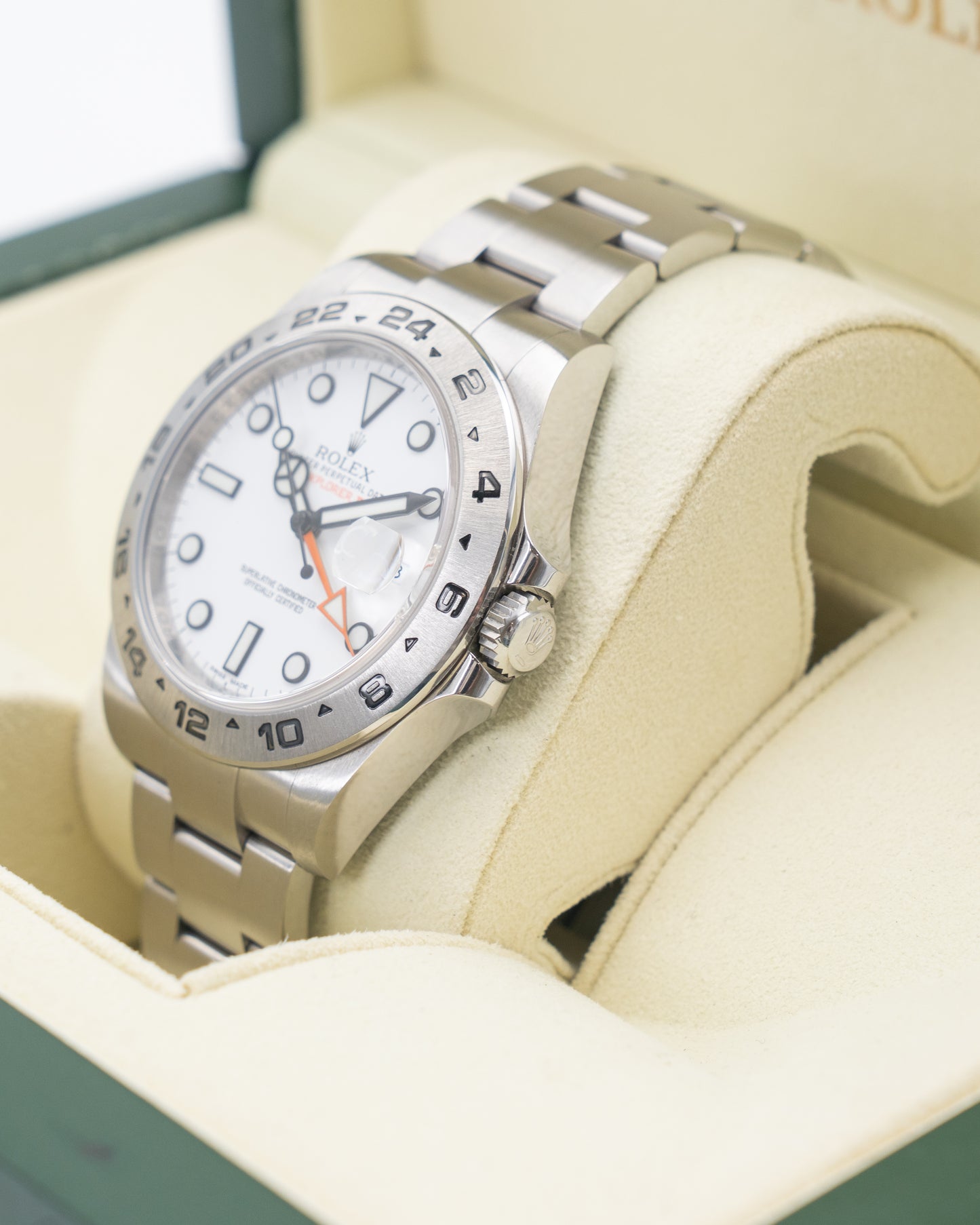 Rolex Explorer II 42mm 216570 White Polar 2016