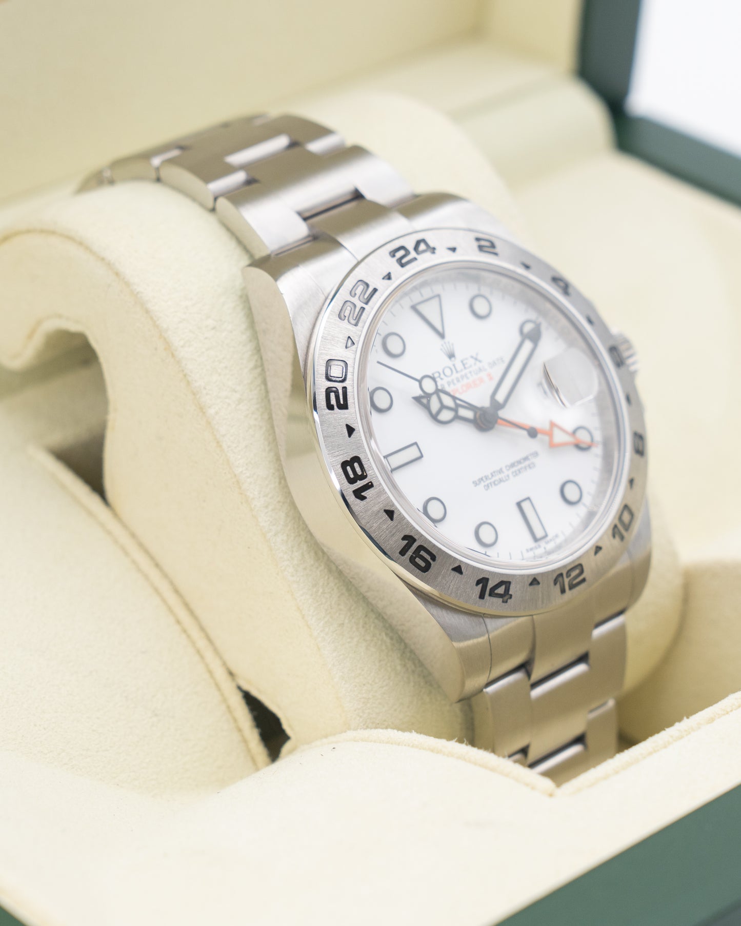 Rolex Explorer II 42mm 216570 White Polar 2016