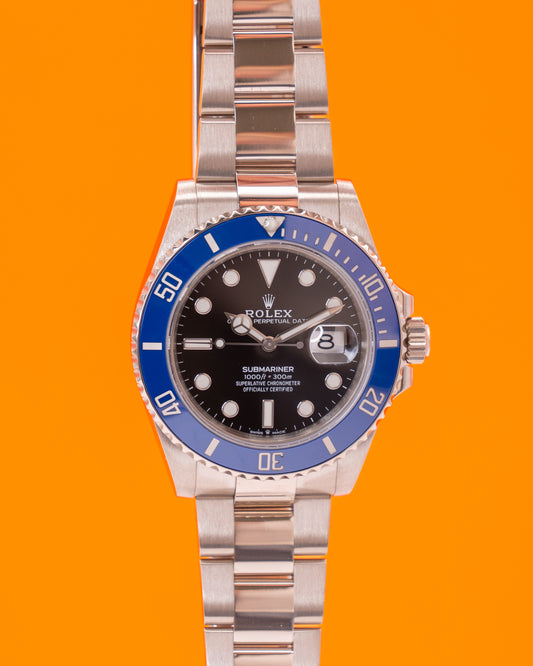 Rolex Submariner Date 41mm 126619LB White Gold Blue Ceramic