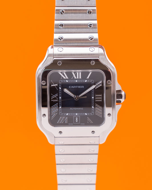 Cartier Santos Large 39.8mm WSSA0030 Blue Dial 2022