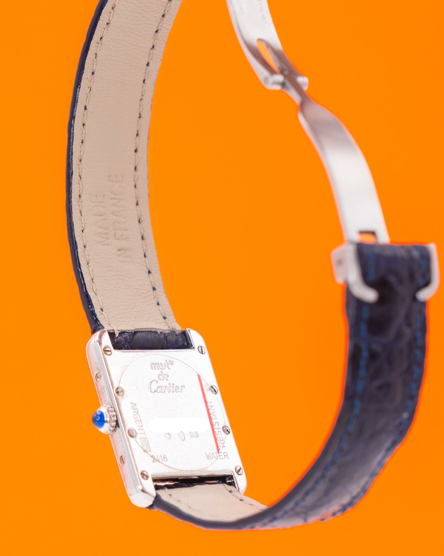 Cartier Must De Cartier Tank 2416 Silver 29.5mm