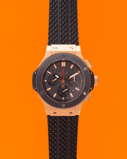 Hublot Big Bang Evolution 301.PM.1780.RX 44mm Rose Gold Carbon Fiber Dial