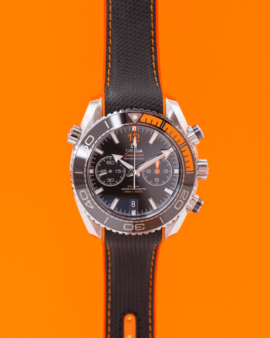 Omega Seamaster Planet Ocean Chronograph Diver 215.32.46.51.01.001 Black and Orange 45.5mm