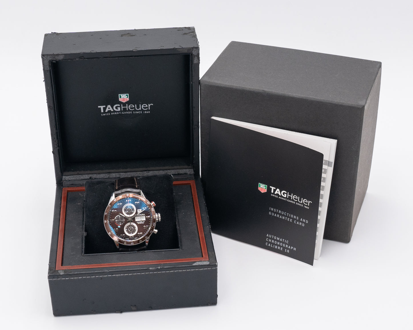 Tag Heuer Carrera Calibre 16 Brown 44mm