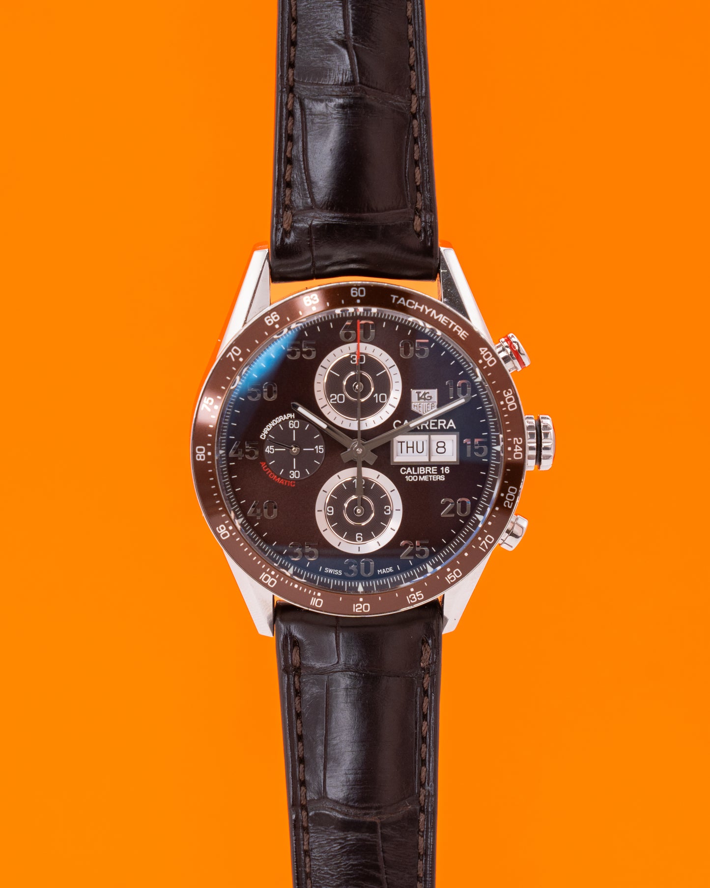 Tag Heuer Carrera Calibre 16 Brown 44mm