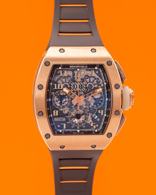Richard Mille RM011 Felipe Massa Rose Gold Ivory 2013