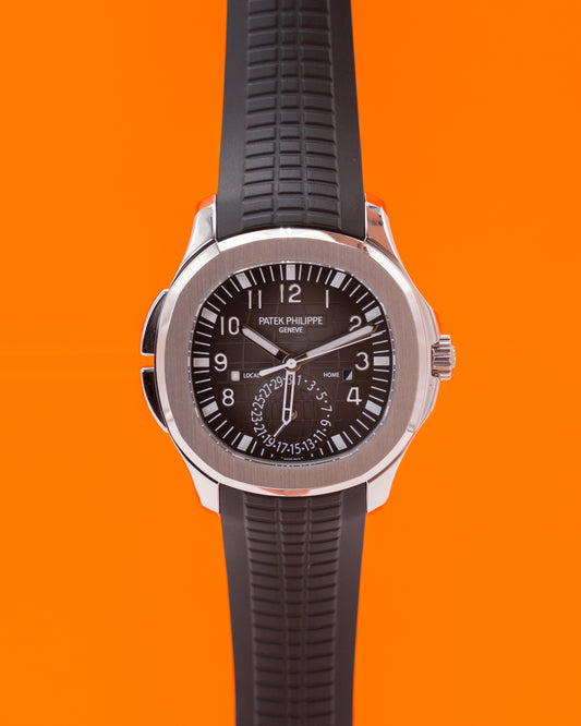Patek Philippe Aquanaut Travel Time 5164A-001 Black 40.8mm 2022