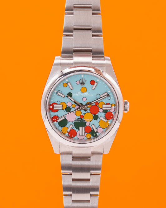 Rolex Oyster Perpetual 124300 41mm Celebration Dial 2023