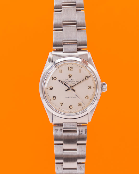 Rolex Airking Precision 34mm 5500 with Arabic Dial 2M-Serial
