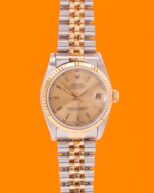 Rolex Datejust 31mm 68273 Two Tone Yellow on Jubilee N-Serial
