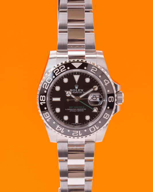 UNWORN Rolex GMT Master II 40mm 116710LN Black 2019