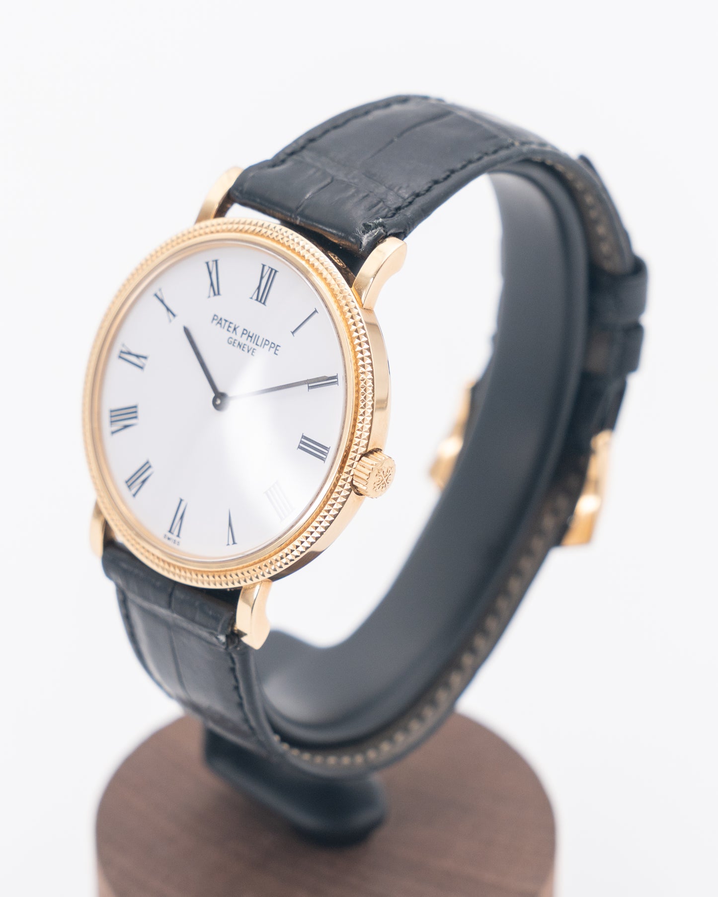 Patek Philippe Calatrava 35mm 5120j-001 White Dial Yellow Gold 2002