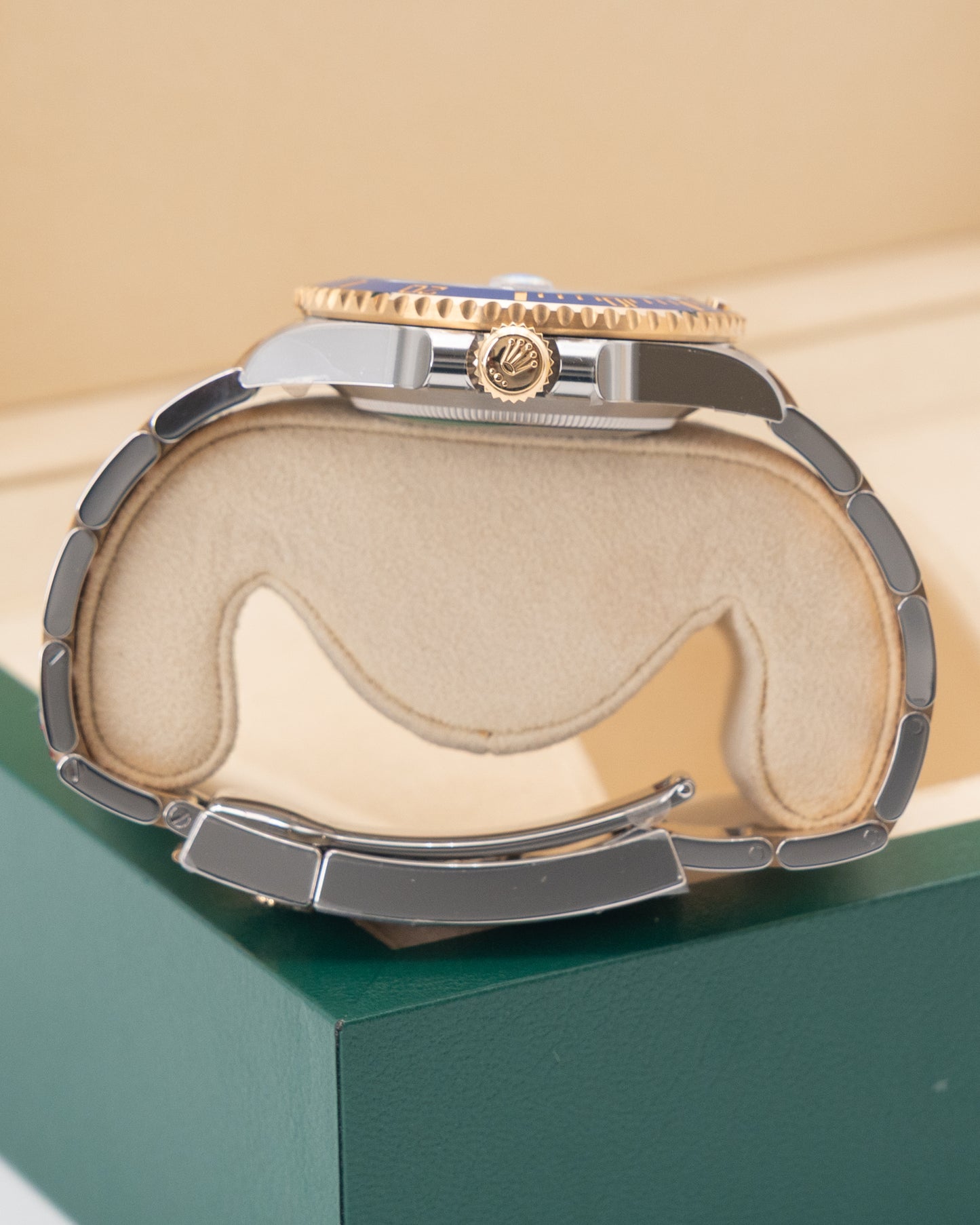 UNWORN STICKERS 2019 Rolex Submariner Date 40mm 116613LB Bluesy Two Tone Yellow Gold 2019