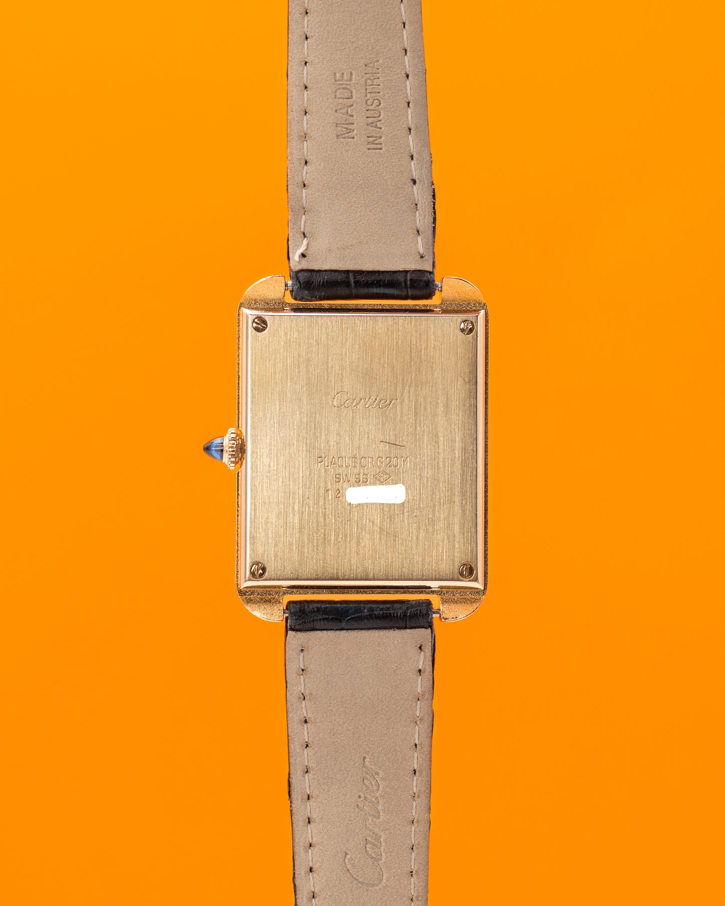 Cartier Jumbo 15716 Step Cut Tank 38mm