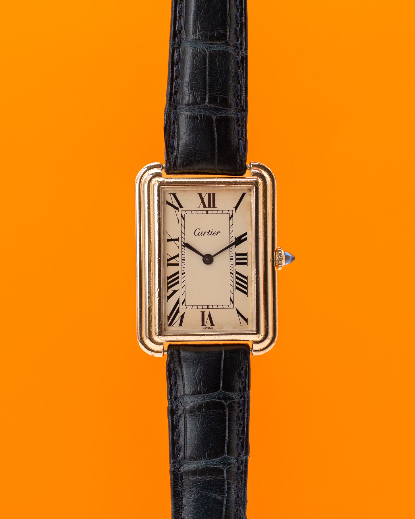 Cartier Jumbo 15716 Step Cut Tank 38mm