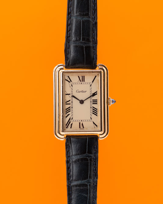 Cartier Jumbo 15716 Step Cut Tank 38mm