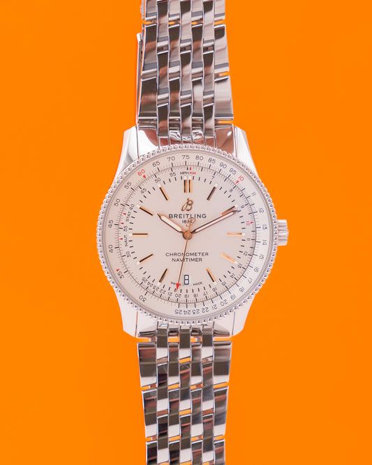 Breitling Navitimer Automatic 41mm Automatic Silver Dial