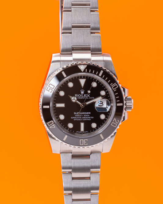 RARE 2020 NEW CARD Rolex Submariner Date 40mm 116610LN Black 2020