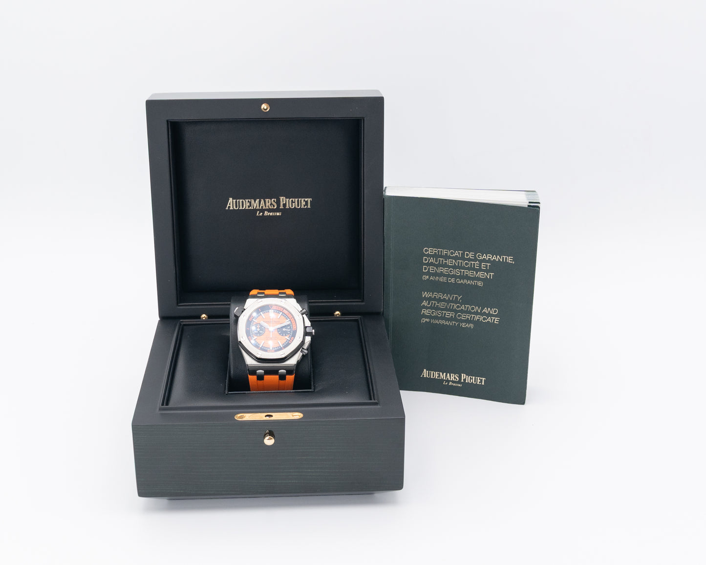Audemars Piguet Royal Oak Offshore 42mm 26703st Orange Diver Chronograph 2017