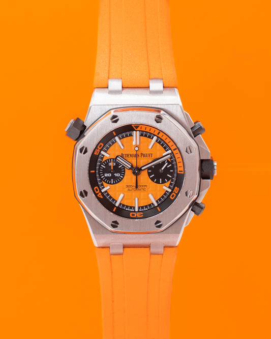 Audemars Piguet Royal Oak Offshore 42mm 26703st Orange Diver Chronograph 2017
