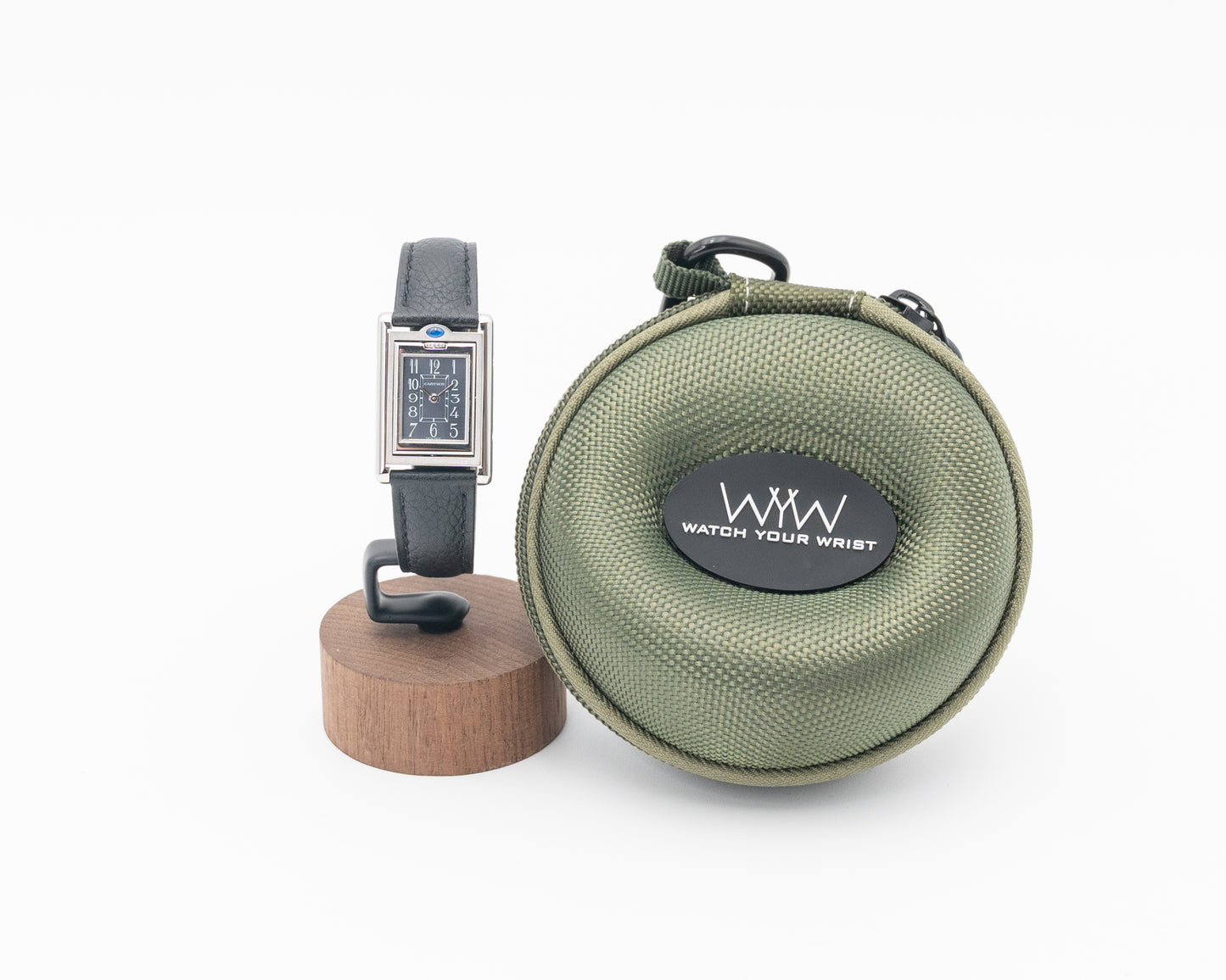 Cartier 2386 Basculante Grey Dial Quartz