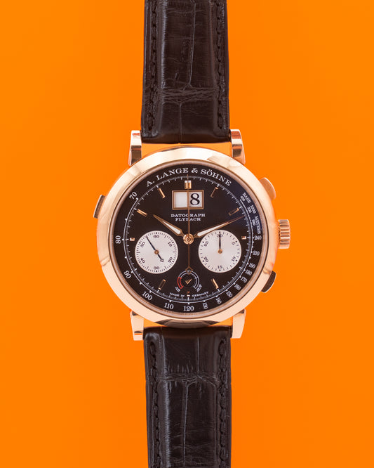A. Lange & Söhne Datograph Up/Down 41mm 405.031 Black Dial Rose Gold 2022