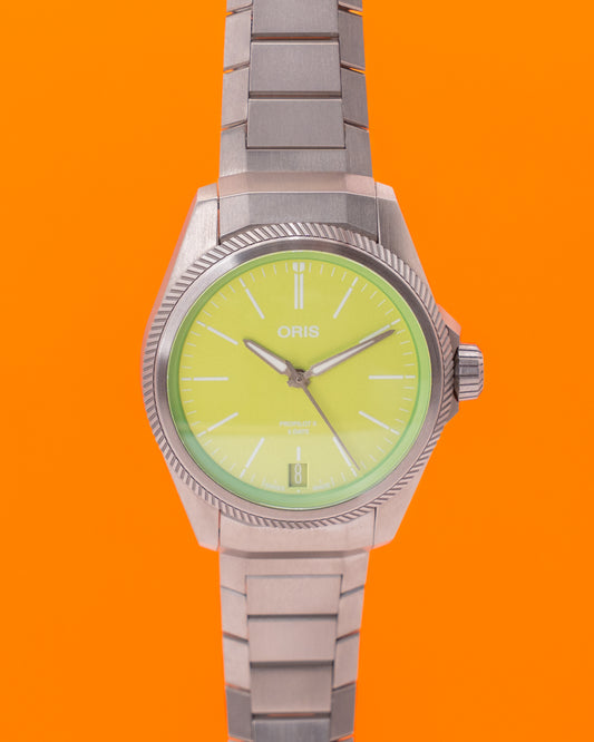 Oris Propilot X Kermit Edition 01 400 7778 7157 Titanium Green