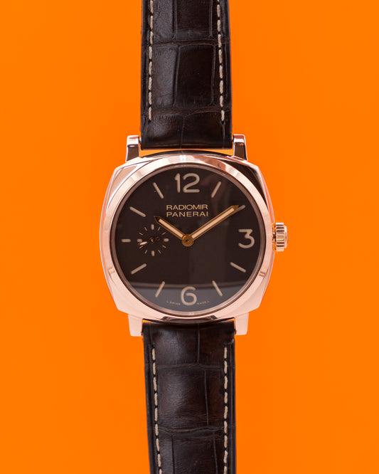 Panerai Radiomir 1940 Oro Rosso 42mm PAM00513 Red Gold Manual Wind