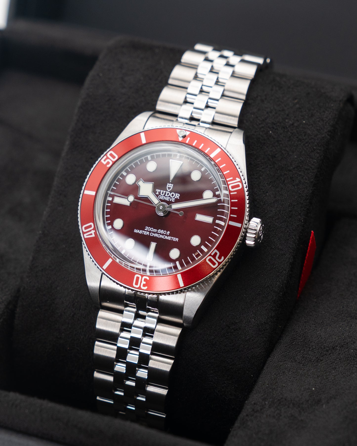 UNWORN Tudor Black Bay 58 39mm 7939A1A0RU-0001 Burgundy Red on Jubilee 2025