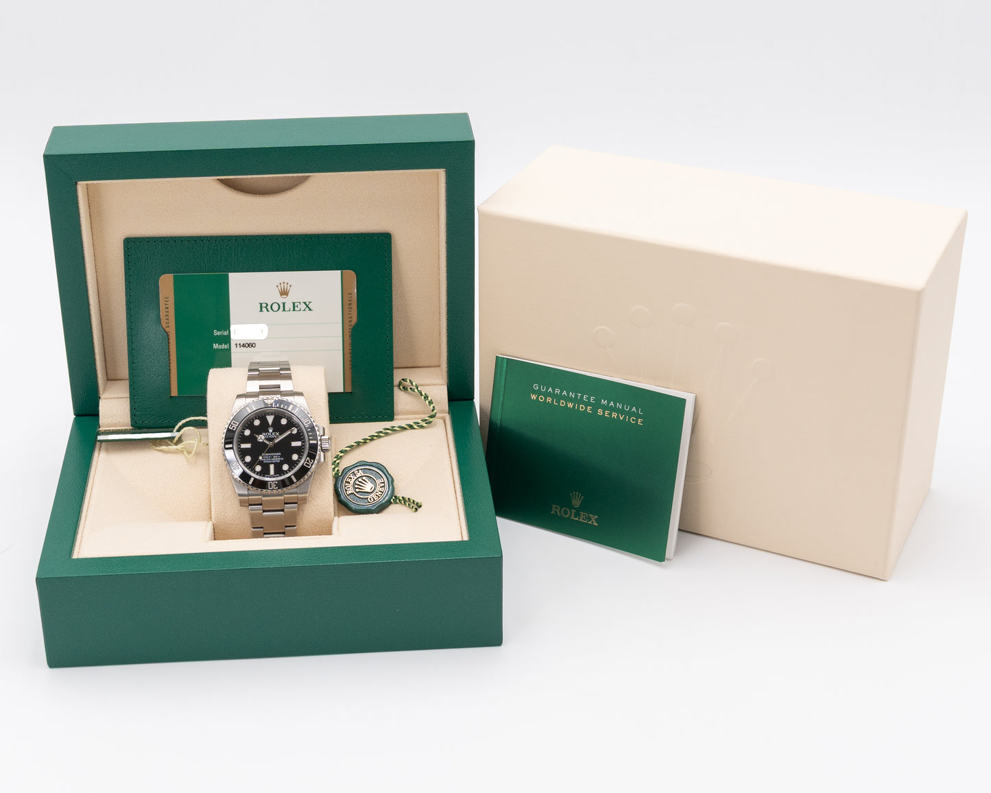 Rolex Submariner No Date 40mm 114060 Black Dial 2015