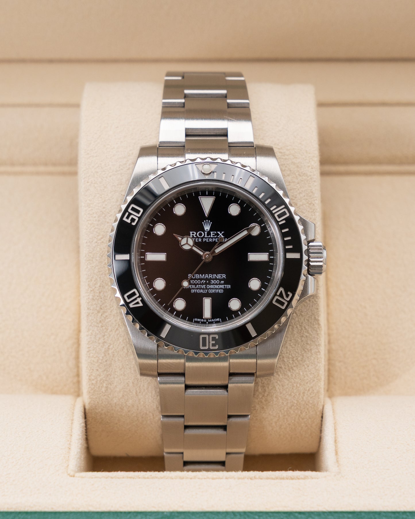 Rolex Submariner No Date 40mm 114060 Black Dial 2015