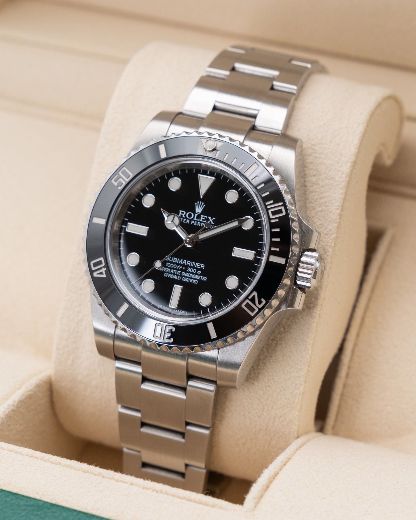 Rolex Submariner No Date 40mm 114060 Black Dial 2015