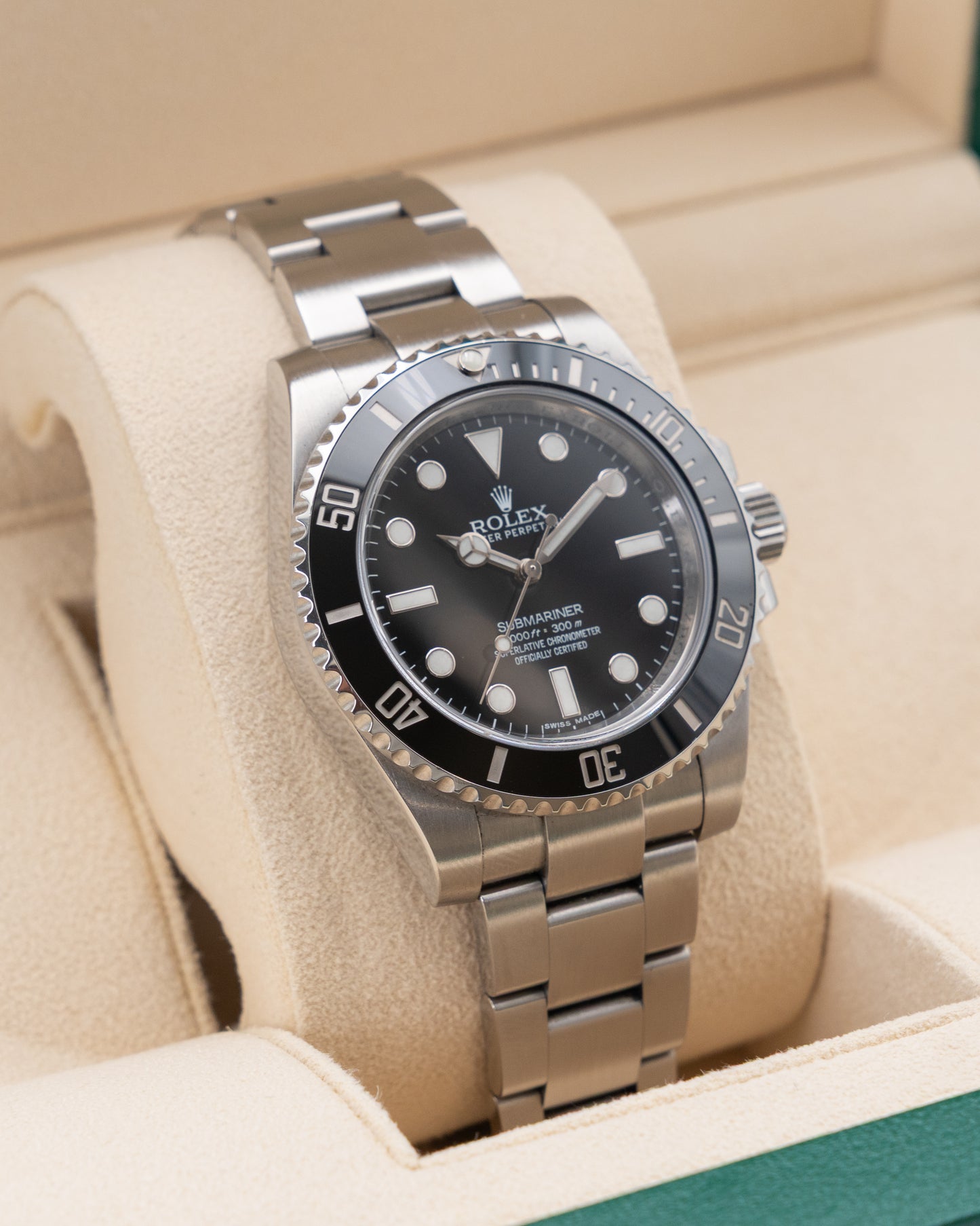 Rolex Submariner No Date 40mm 114060 Black Dial 2015