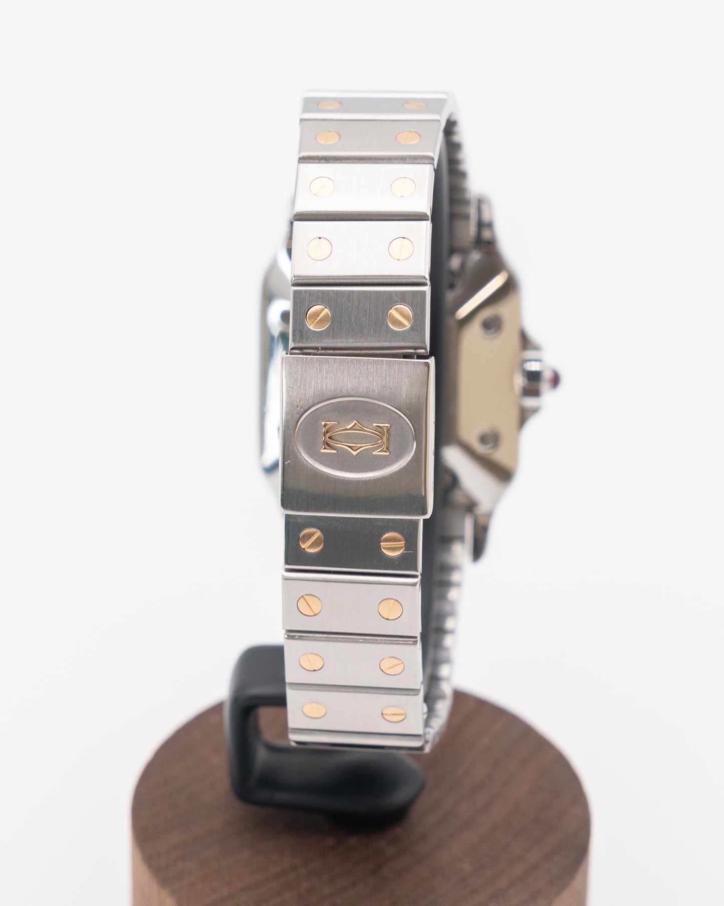Cartier Santos Carrée 2961 Burgundy Dial