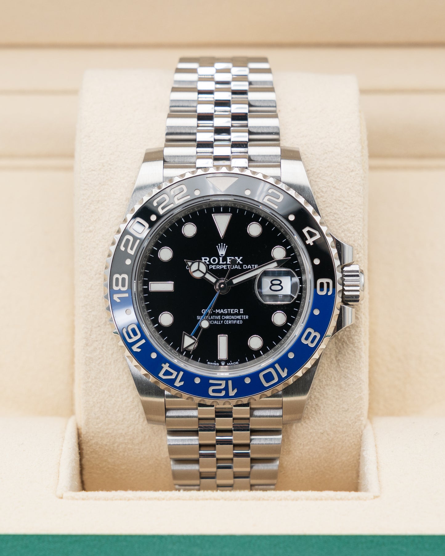 Rolex GMT Master II 40mm 126710BLNR Batman / Batgirl On Jubilee 2019