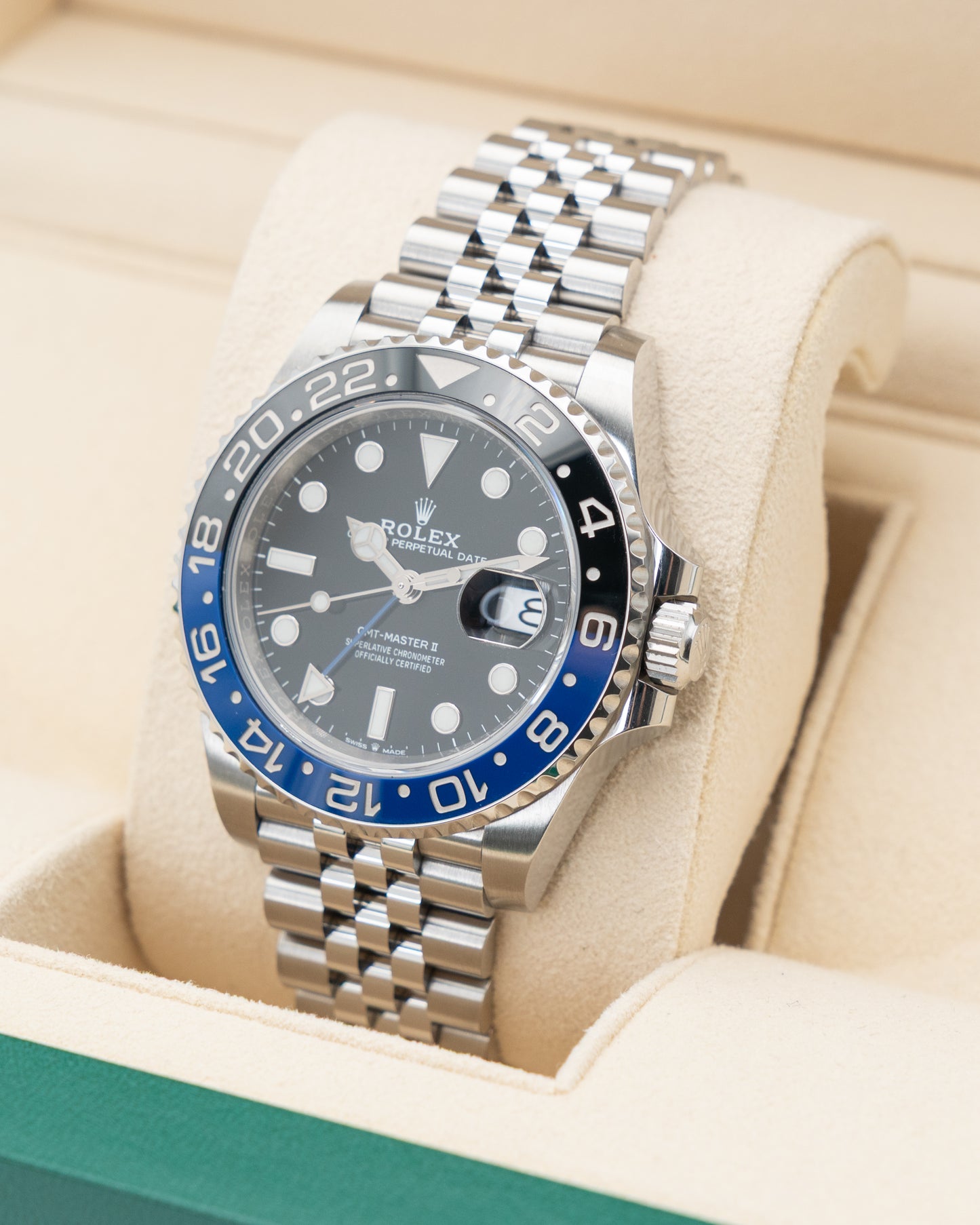 Rolex GMT Master II 40mm 126710BLNR Batman / Batgirl On Jubilee 2019