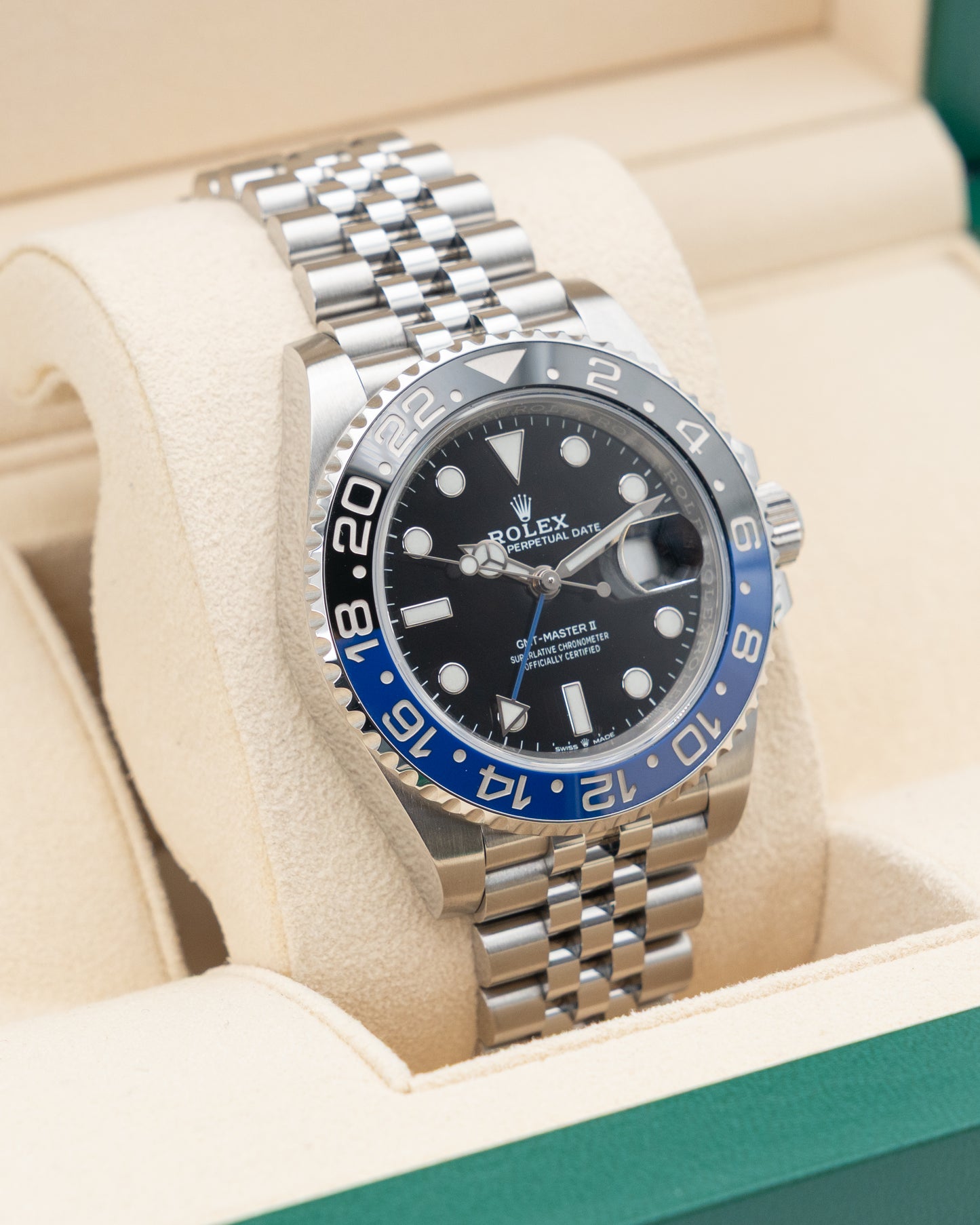Rolex GMT Master II 40mm 126710BLNR Batman / Batgirl On Jubilee 2019