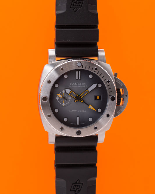 Panerai Submersible GMT 44mm PAM01323 Navy Seals Limited Edition 1 of 500