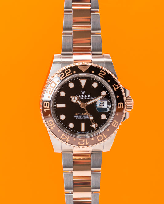 Rolex GMT Master II 40mm 126711CHNR Rootbeer Two Tone Rose Gold 2024