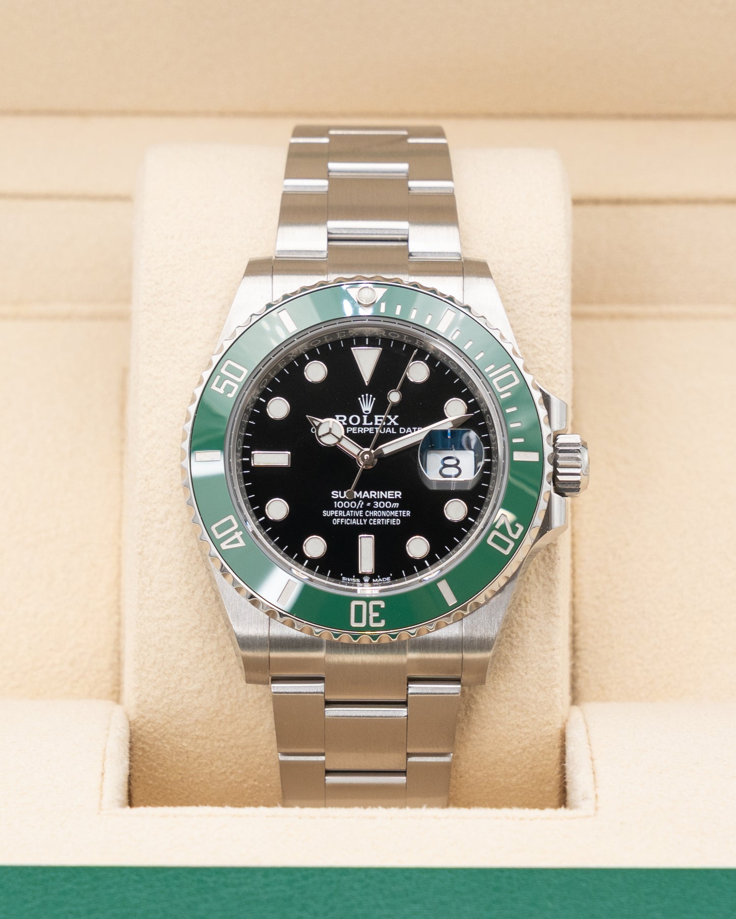 Rolex Submariner Date 41mm 126610LV Starbucks / Kermit Green 2022