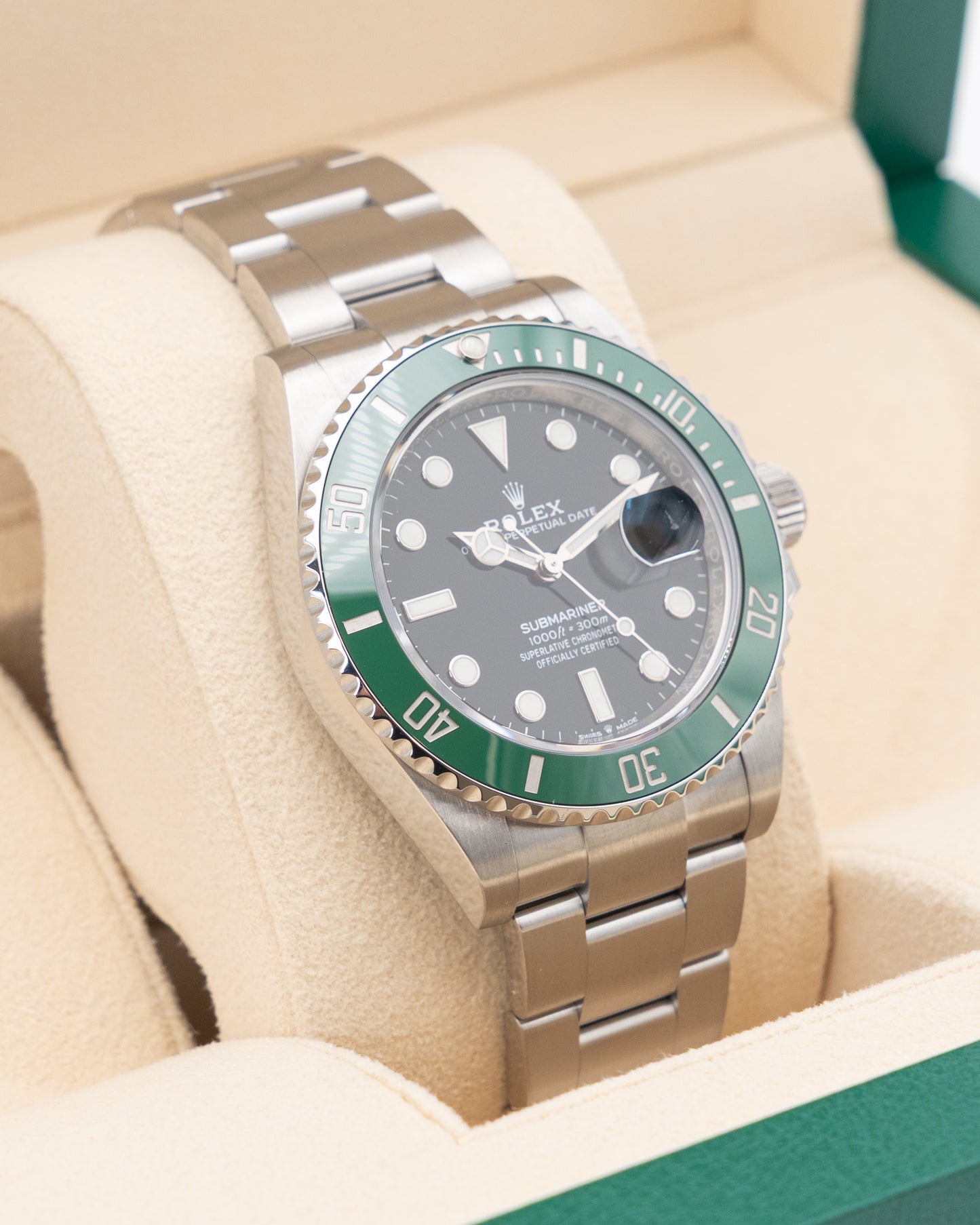 Rolex Submariner Date 41mm 126610LV Starbucks / Kermit Green 2022