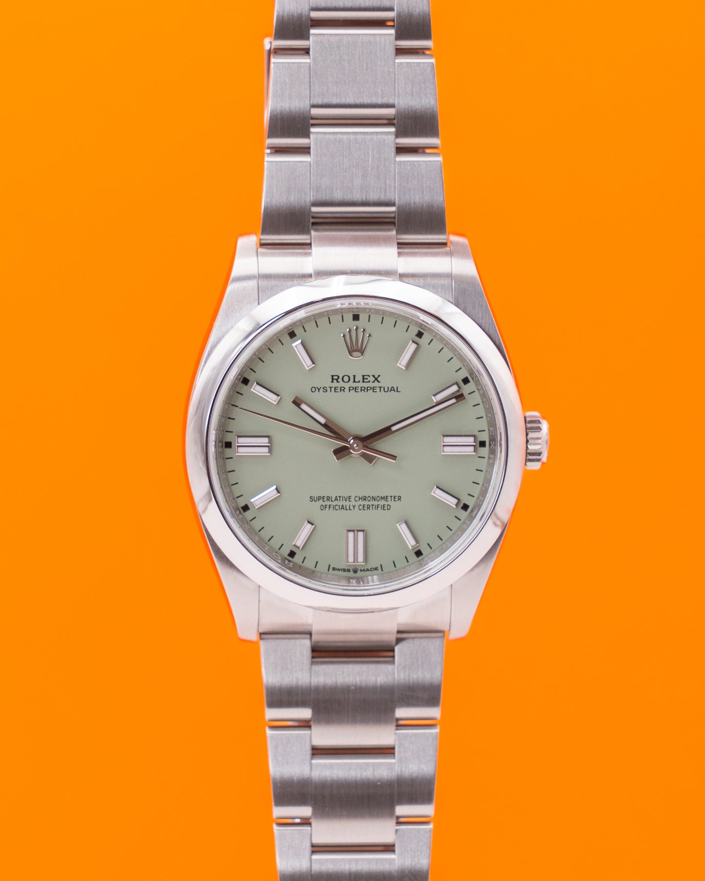 UNWORN Rolex Oyster Perpetual 36mm 126000 Pistachio Dial 2025