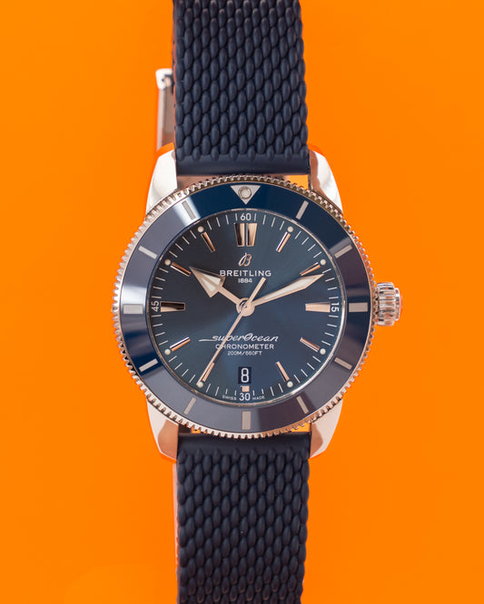 Breitling Superocean Heritage 44mm AB2030 Blue Rubber
