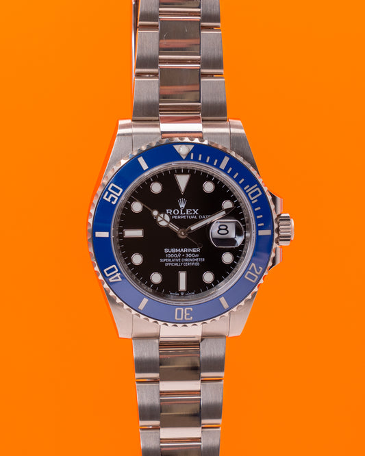 Rolex Submariner Date 41mm 126619LB Cookie Monster White Gold Blue Bezel 2023